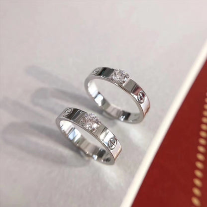 [Amore Jewels]LOVE RING 3.6MM 1 BIG DIAMOND