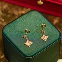 [Amore Jewels]STAR DIAMONDS EARRINGS GOLD
