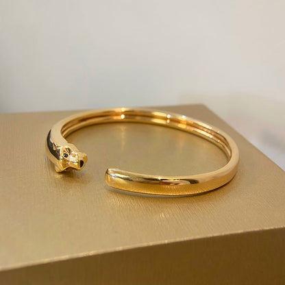 [Amore Jewels]PANTHERE GOLD OPEN BRACELET