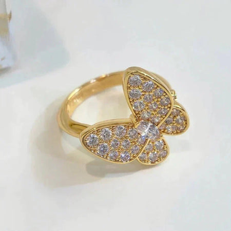 [Amore Jewels]BUTTERFLY DIAMOND RING