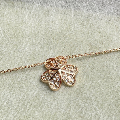 [Amore Jewels]FLOWER DIAMOND NECKLACE