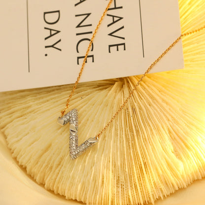[Amore Jewels]VOLT SILVER DIAMOND PEDANT NECKLACE