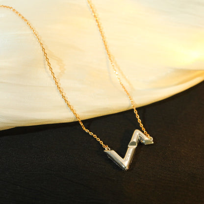 [Amore Jewels]VOLT SILVER DIAMOND PEDANT NECKLACE