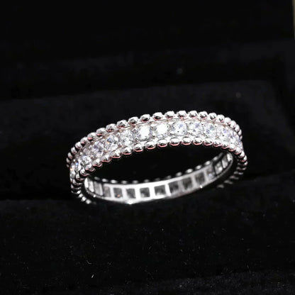 [Amore Jewels]PERLEE DIAMOND SILVER RING