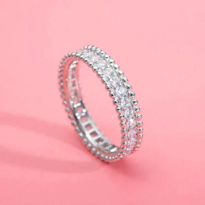 [Amore Jewels]PERLEE DIAMOND SILVER RING