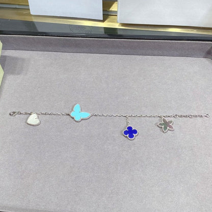 [Amore Jewels]LUCKY SPRING SILVER BRACELET 4 MOTIF