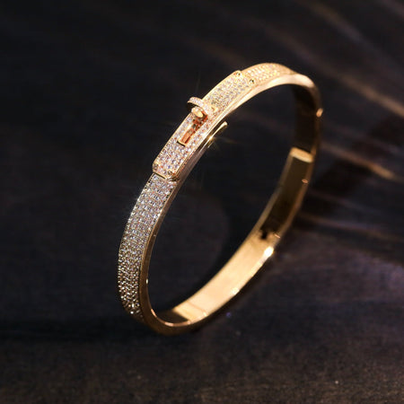 [Amore Jewels]KELLY BRACELET DIAMOND PAVED