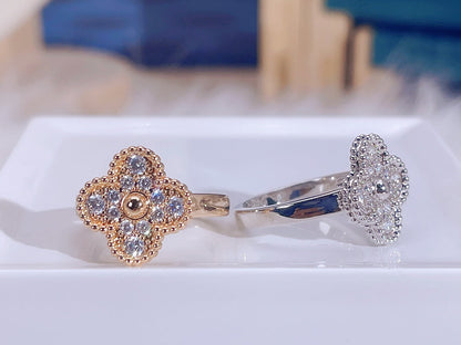 [Amore Jewels]CLOVER DIAMOND RING