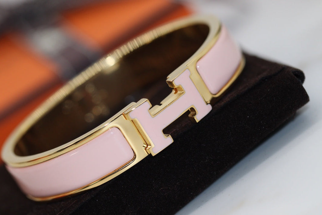 [Amore Jewels]H BRACELET 12MM PINK