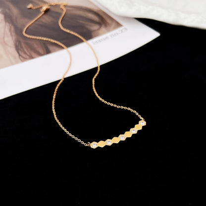 [Amore Jewels]BEE MY LOVE DIAMOND NECKLACE