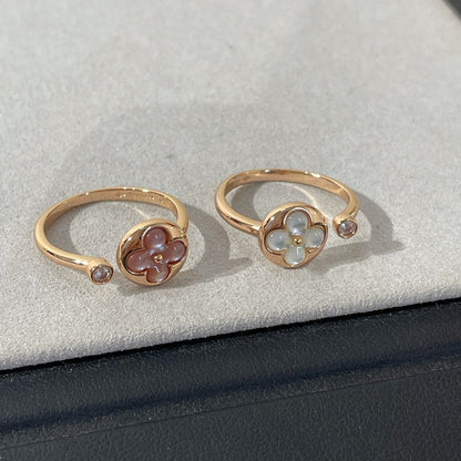 [Amore Jewels]SUN 1 DIAMOND PINK MOP RING