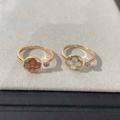 [Amore Jewels]SUN 1 DIAMOND PINK MOP RING