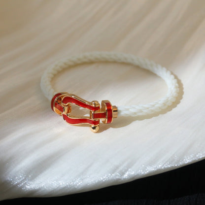 [Amore Jewels]FORCE 10 WHITE TEXTILE DIAMOND PAVED