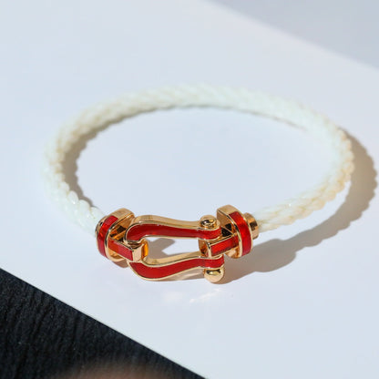 [Amore Jewels]FORCE 10 WHITE TEXTILE DIAMOND PAVED