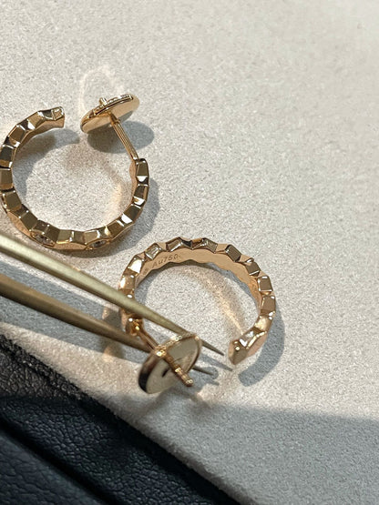 [Amore Jewels]Hollow Design Four-Leaf Clover Flower Shape Ring
