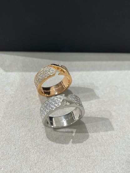 [Amore Jewels]LIENS EVIDENCE  DIAMOND PAVED RING