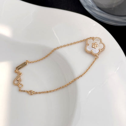 [Amore Jewels]LUCKY SPRING ROSE GOLD MOP BRACELET