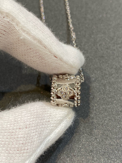 [Amore Jewels]PERLEE PEDANT SIVLER DIAMOND NECKLACE