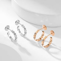 [Amore Jewels]BEE LOVE DIAMOND HOOP EARRINGS