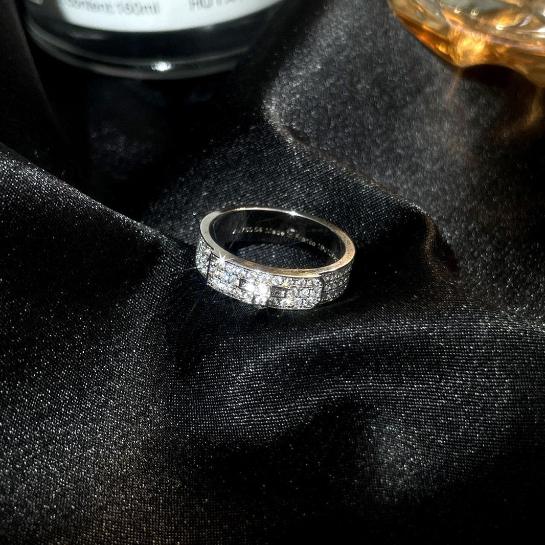 [Amore Jewels]KELLY SILVER DIAMOND RING