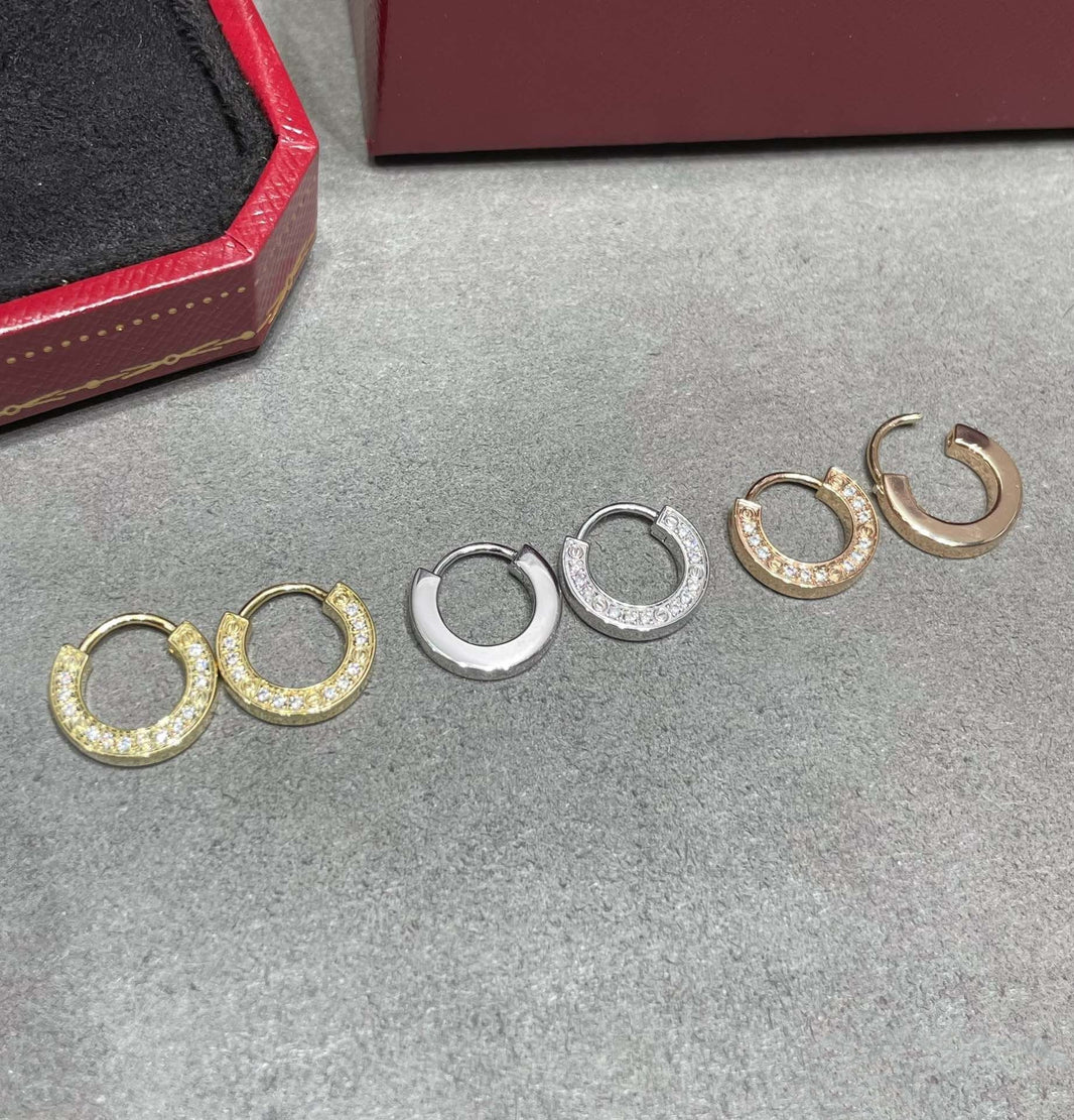 [Amore Jewels]LOVE DIAMOND EARRINGS