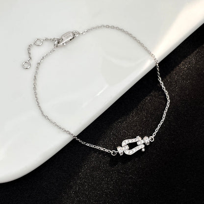 [Amore Jewels]FORCE 10 FULL DIAMOND BUCKLE CHAIN LINK MINI MODEL