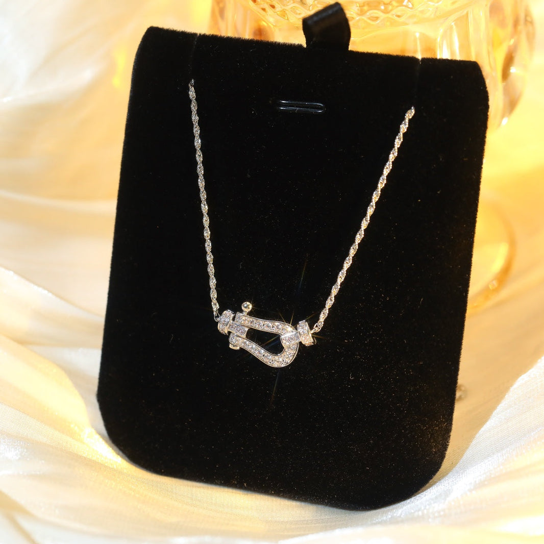 [Amore Jewels]FORCE 10 DIAMOND SILVER NECKLACE MINI MODEL