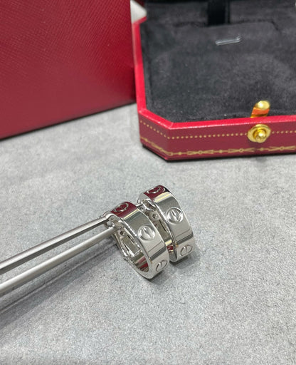 [Amore Jewels]LOVE 5.5MM EARRINGS
