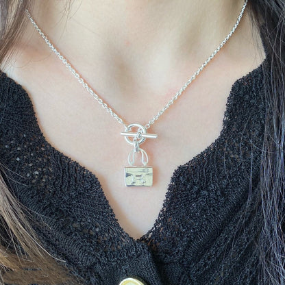 [Amore Jewels]CONSTANCE PEDANT SILVER NECKLACE