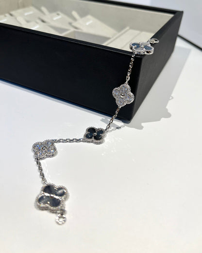 [Amore Jewels] CLOVER 5 MOTIF LASER BRACELET COLLECTION