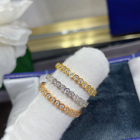 [Amore Jewels]BEE LOVE DIAMOND PAVED SMALL RING
