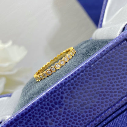 [Amore Jewels]BEE LOVE DIAMOND PAVED SMALL RING