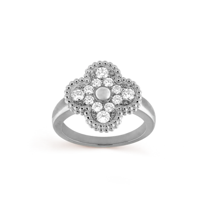 [Amore Jewels]CLOVER DIAMOND RING