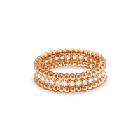 [Amore Jewels]PERLEE DIAMOND ROSE GOLD RING