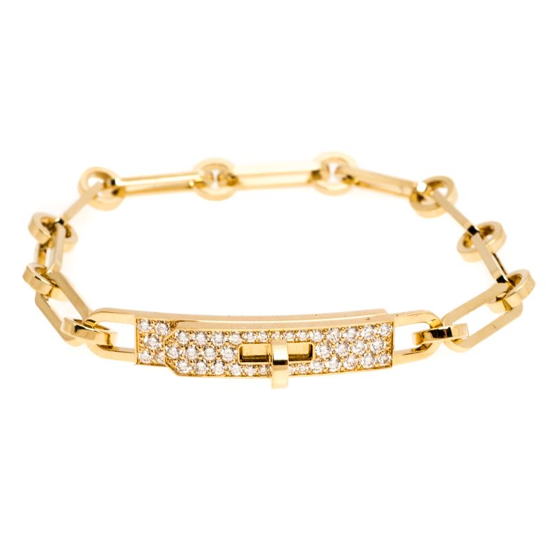 [Amore Jewels]CHAINE BRACELET SMALL MODEL DIAMOND