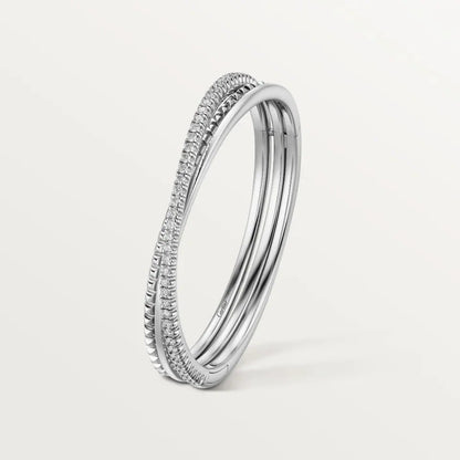 [Amore Jewels]ETINCELLE HALF-PAVED DIAMOND BRACELET