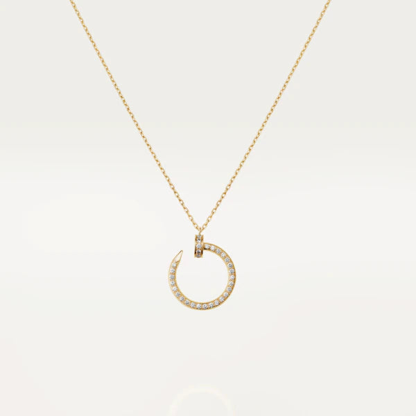 [Amore Jewels]JUSTE NECKLACE GOLD DIAMONDS