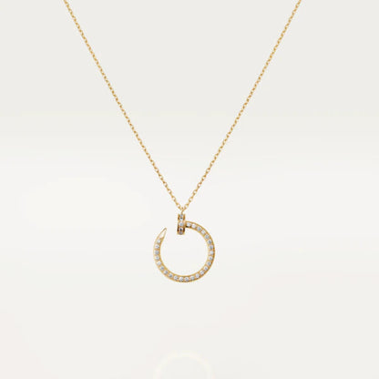 [Amore Jewels]JUSTE NECKLACE GOLD DIAMONDS