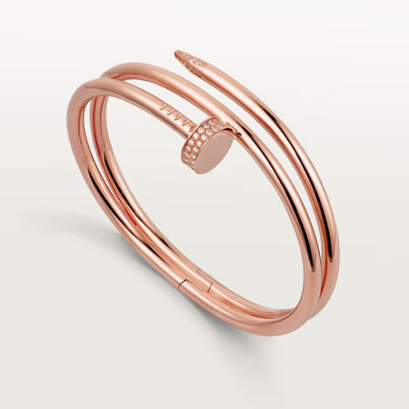 [Amore Jewels]JUSTE BRACELET 3.5MM DOUBLE ROW DIAMOND
