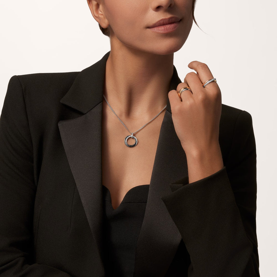 [Amore Jewels]TRINITY CERAMIC NECKLACE