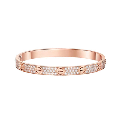 [Amore Jewels]LOVE BRACELET 6.1MM DIAMOND-PAVED