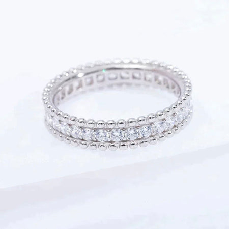 [Amore Jewels]PERLEE DIAMOND SILVER RING