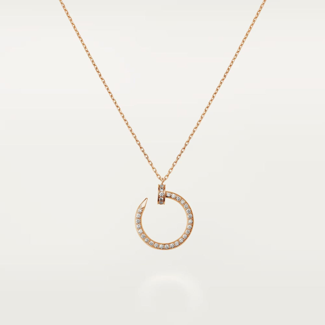 [Amore Jewels]JUSTE NECKLACE FULL DIAMOND