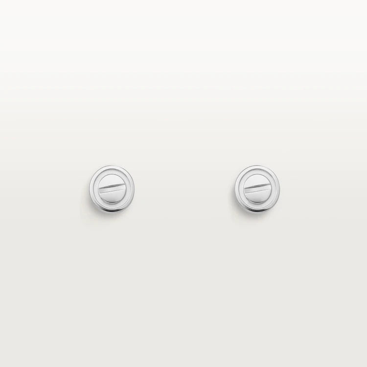 [Amore Jewels]LOVE EARRINGS SILVER 10MM