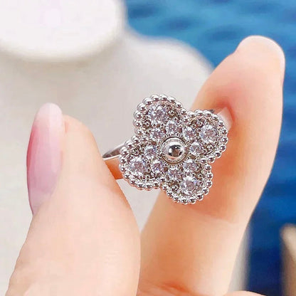 [Amore Jewels]CLOVER DIAMOND RING