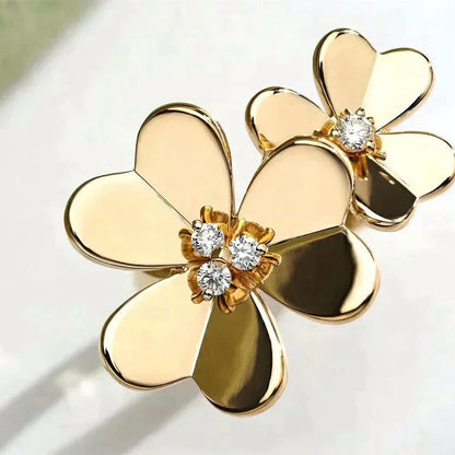 [Amore Jewels]CLOVER COMOS GOLD DIAMOND RING