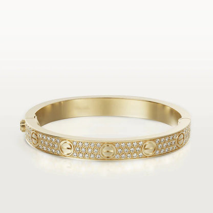 [Amore Jewels]LOVE BRACELET 6.1MM DIAMOND-PAVED