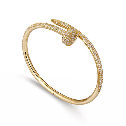 [Amore Jewels]JUSTE BRACELET 3.5MM ALL DIAMONDS