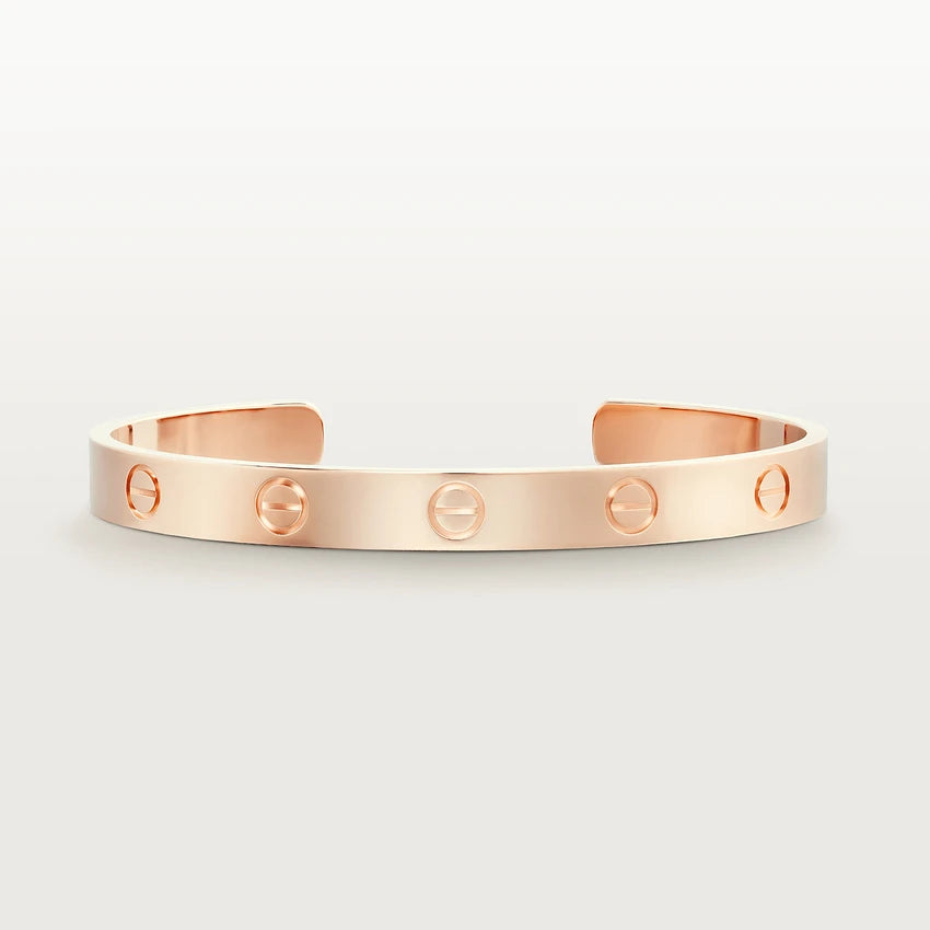 [Amore Jewels]LOVE BRACELET 6.1MM OPEN CUFF