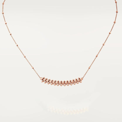 [Amore Jewels]CLASH PINK GOLD NECKLACE
